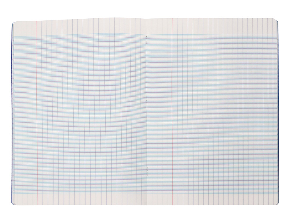 CAHIER PIQURE LIDERPAPEL COUVERTURE PP 240X320MM 48P   SEYES COLORIS BLEU