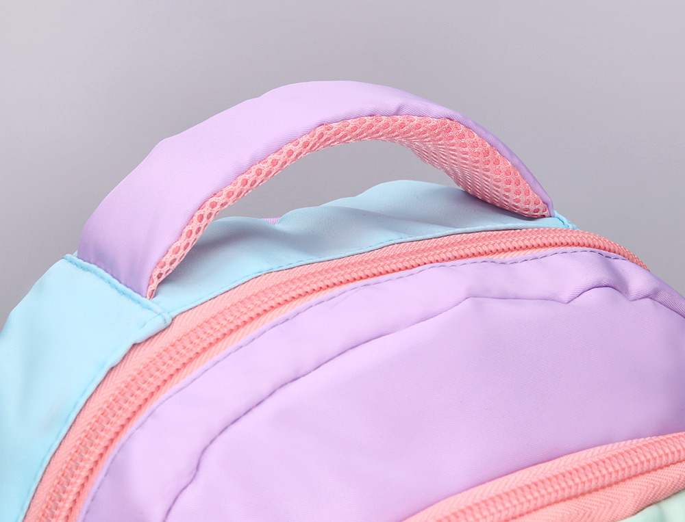 SAC A DOS LIDERPAPEL SCOLAIRE MULTIPOCHES ET MULTICOULEURS  PASTEL 35X11X27CM