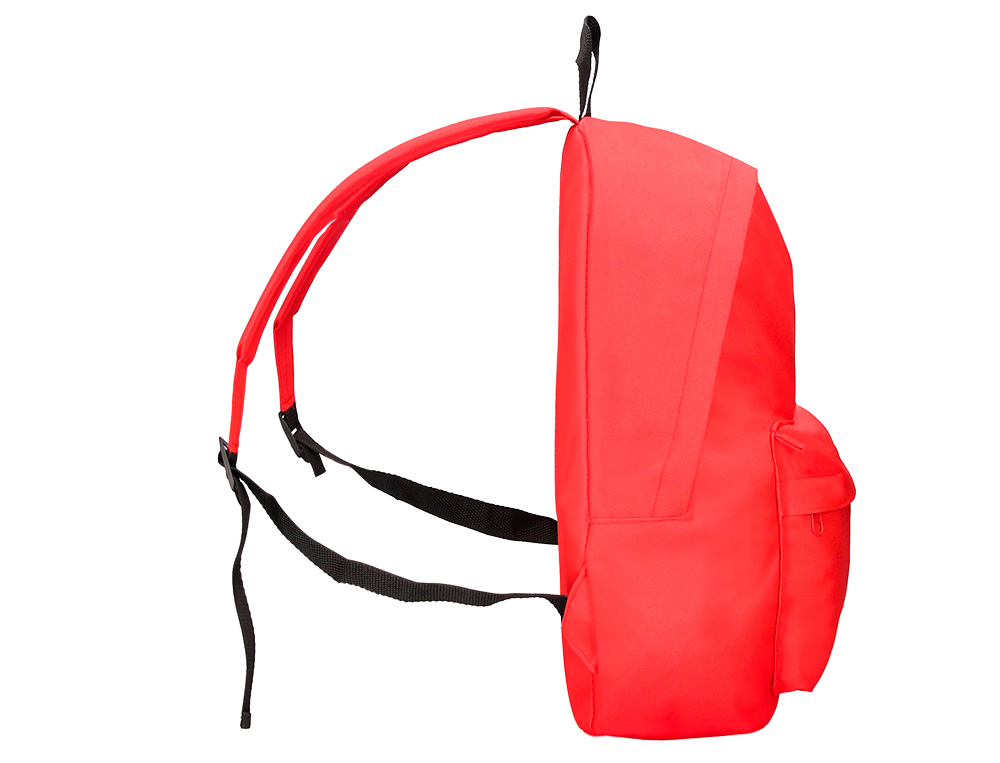 SAC A DOS LIDERPAPEL 1 COMPARTIMENT 40X12,5X30CM     COLORIS ROUGE