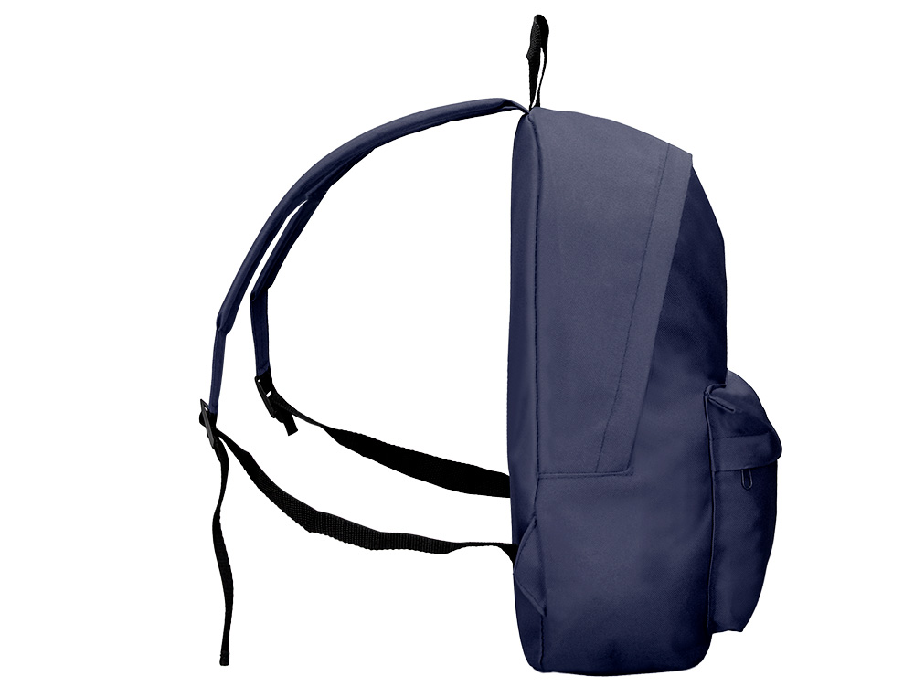 SAC A DOS LIDERPAPEL 1 COMPARTIMENT 40X12,5X30 CM COLORIS BLEU MARINE
