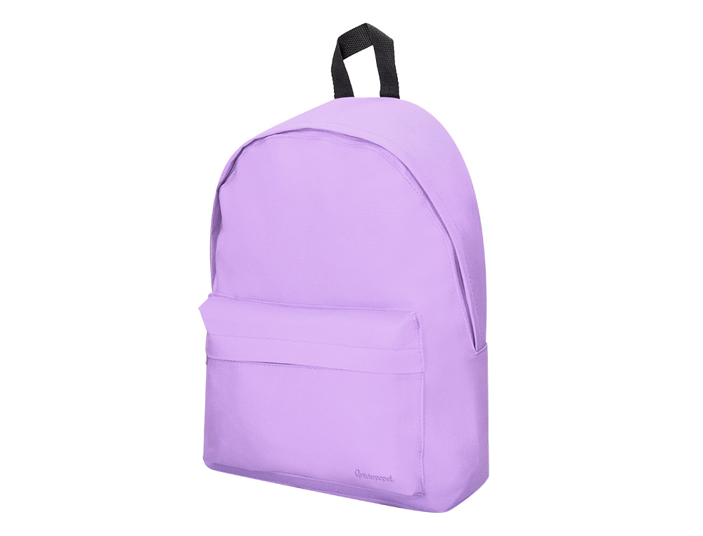 SAC A DOS LIDERPAPEL 1 COMPARTIMENT 40X12,5X30CM     COLORIS LILAS