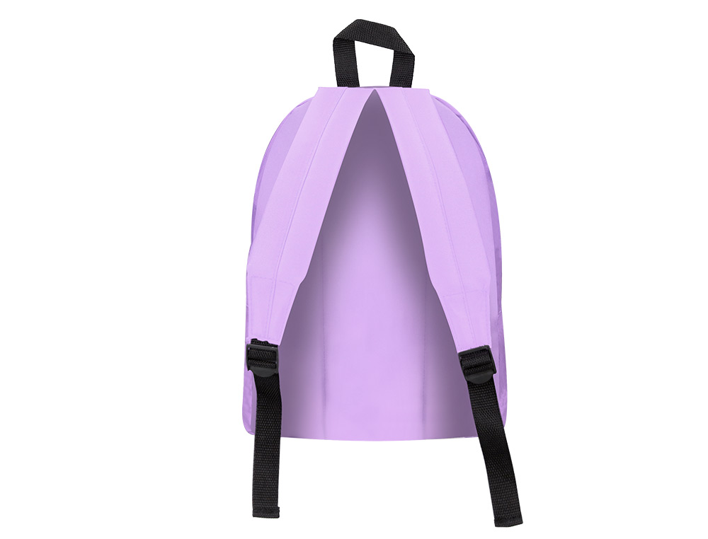 SAC A DOS LIDERPAPEL 1 COMPARTIMENT 40X12,5X30CM     COLORIS LILAS