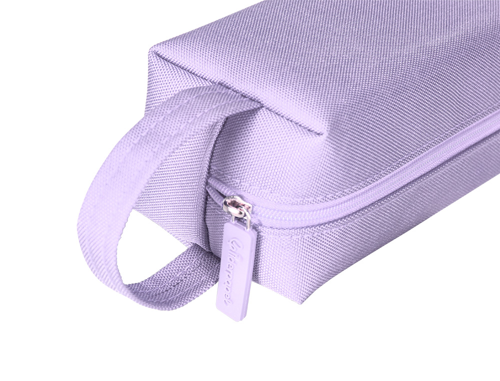 FOURRE-TOUT LIDERPAPEL 1 COMPARTIMENT AVEC ANSE 21X7CM COLORIS LILAS