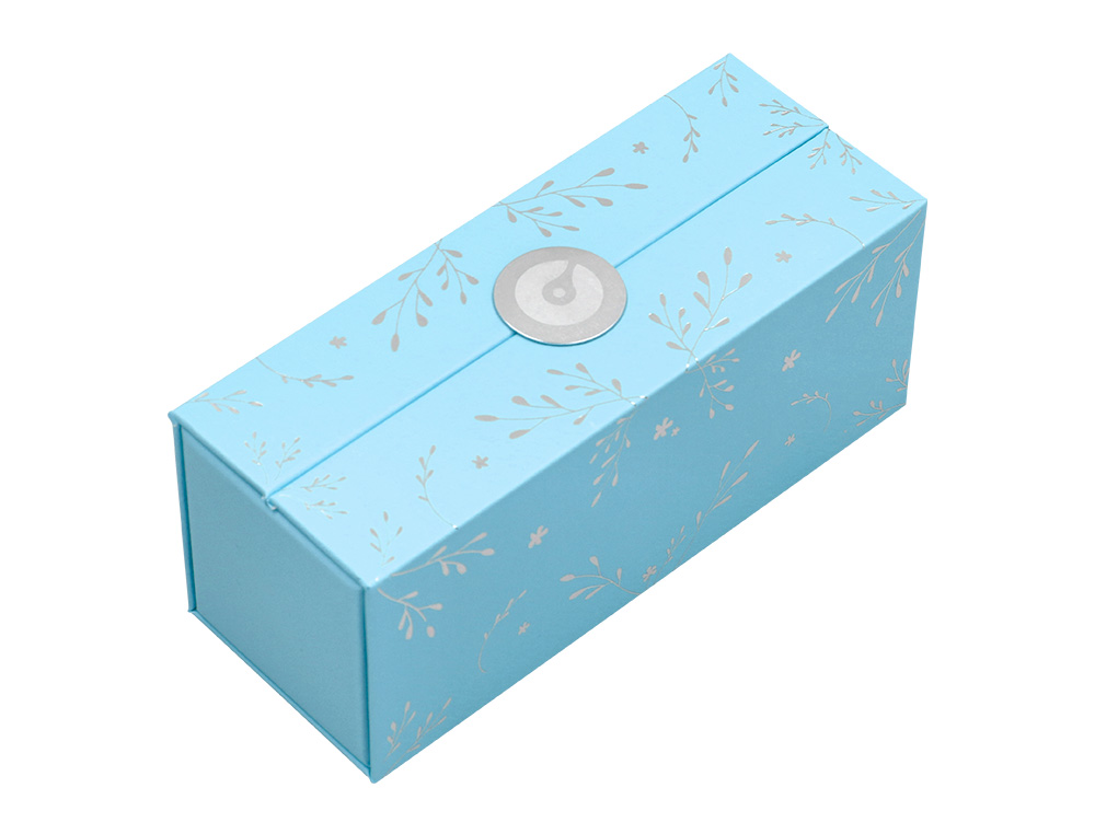 ROLLER BELIUS COLLECTION1 ALUMINIUM ENCRE NOIRE COLORIS BLEU CIEL DESIGN RELIEF ARGENTE BOITE DESIGN