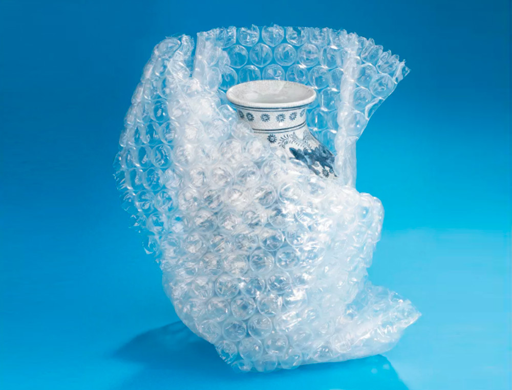 FILM A BULLES LIDERPAPEL ECOUSE 30% PLASTIQUE RECYCLE 30G/M2 ROULEAU 1X200M