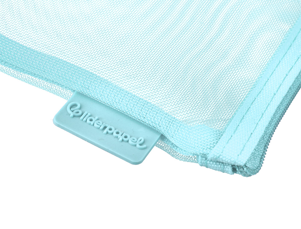POCHETTE ZIP LIDERPAPEL MULTIUSAGE FORMAT TICKET      230X115MM FERMETURE ECLAIR    POLYESTER TRANSPIRABLE