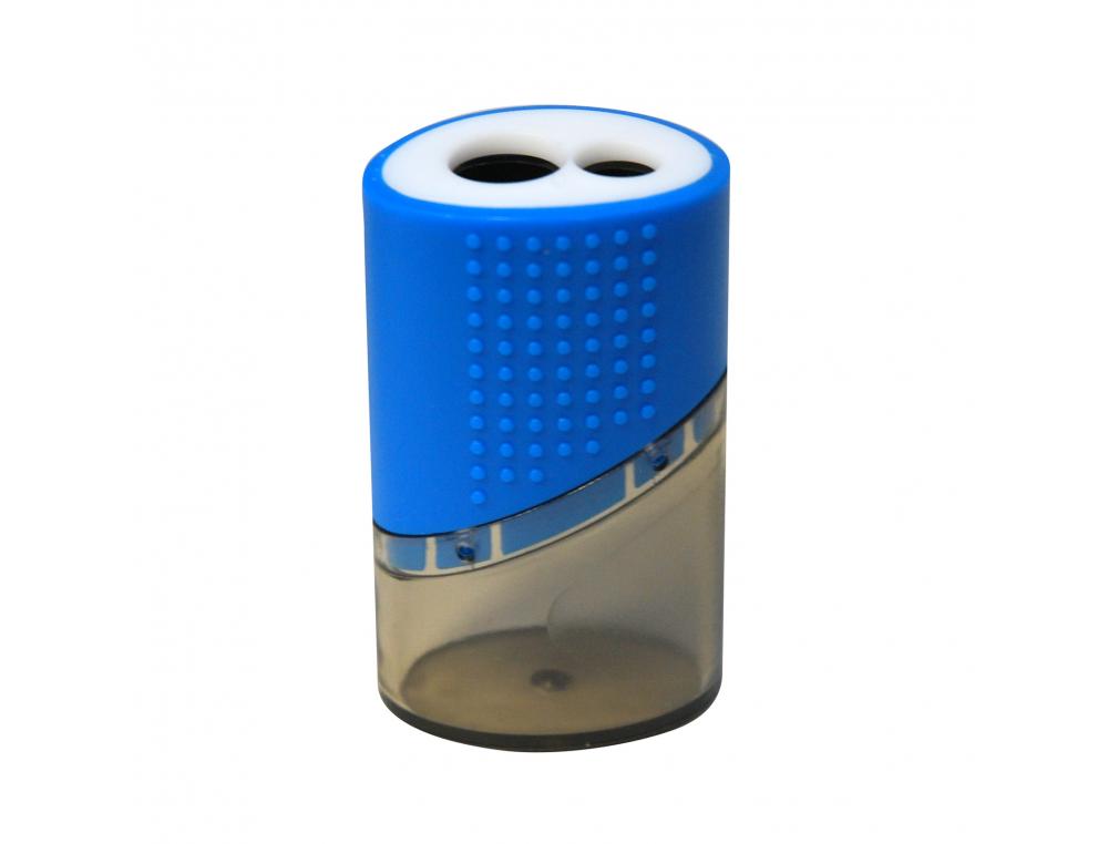 TAILLE-CRAYONS WONDAY PLASTIQUE 2 USAGES RESERVE    COLORIS ASSORTIS