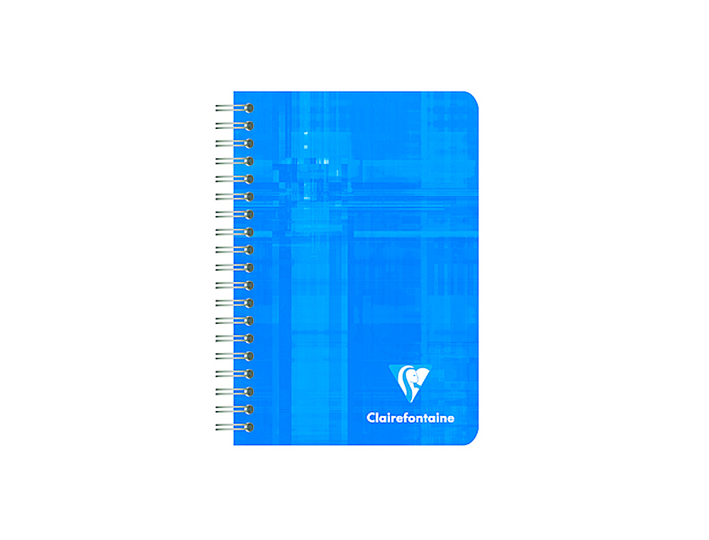 CARNET CLAIREFONTAINE RELIURE INTÉGRALE PAPIER VÉLIN VELOUTÉ COUVERTURE PELLICULÉE LAVABLE 9X14CM 180 PAGES 90G 5X5MM