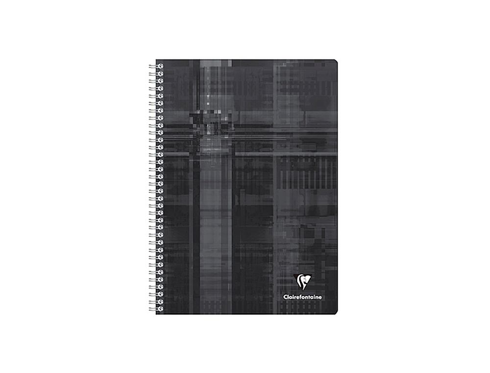 CAHIER CLAIREFONTAINE PAPIER VLIN VELOUT COUVERTURE PELLICULE RELIURE INTGRALE A4 21X29,7CM 180 PAGES 90G 5X5MM