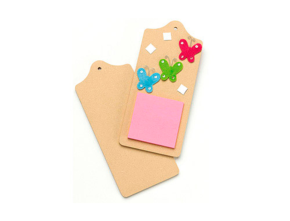 PLANCHETTE BOIS SANS MANCHE  DCORER 10X23CM LOT 10 UNITS