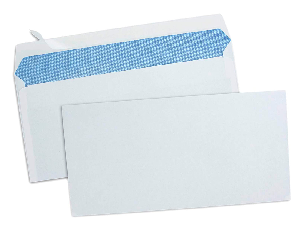 ENVELOPPE GPV GREEN DL 110X220MM 75G ADHÉSIVE COLORIS BLANC BOÎTE 500 UNITÉS