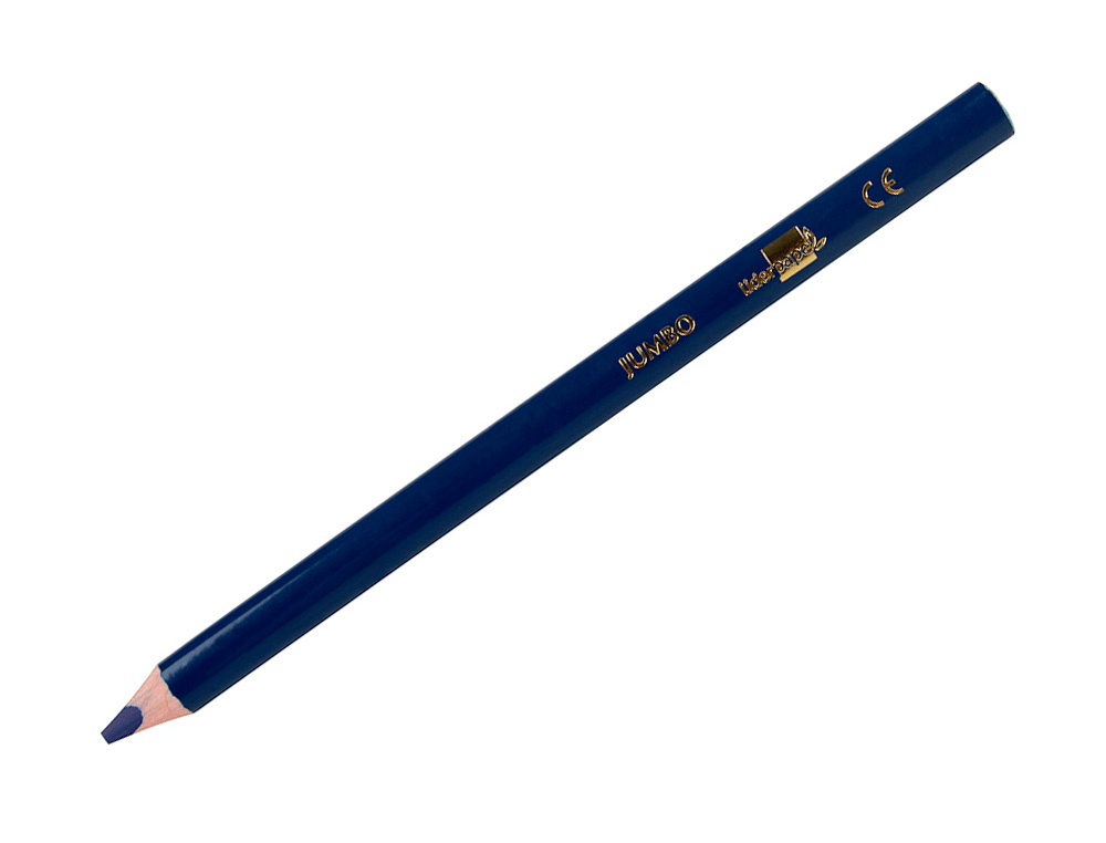 CRAYON COULEUR LIDERPAPEL TRIANGULAIRE JUMBO MINE EXTRA-RSISTANTE 174.5MM TAILLE-CRAYON OFFERT TUI CARTON 12 UNITS