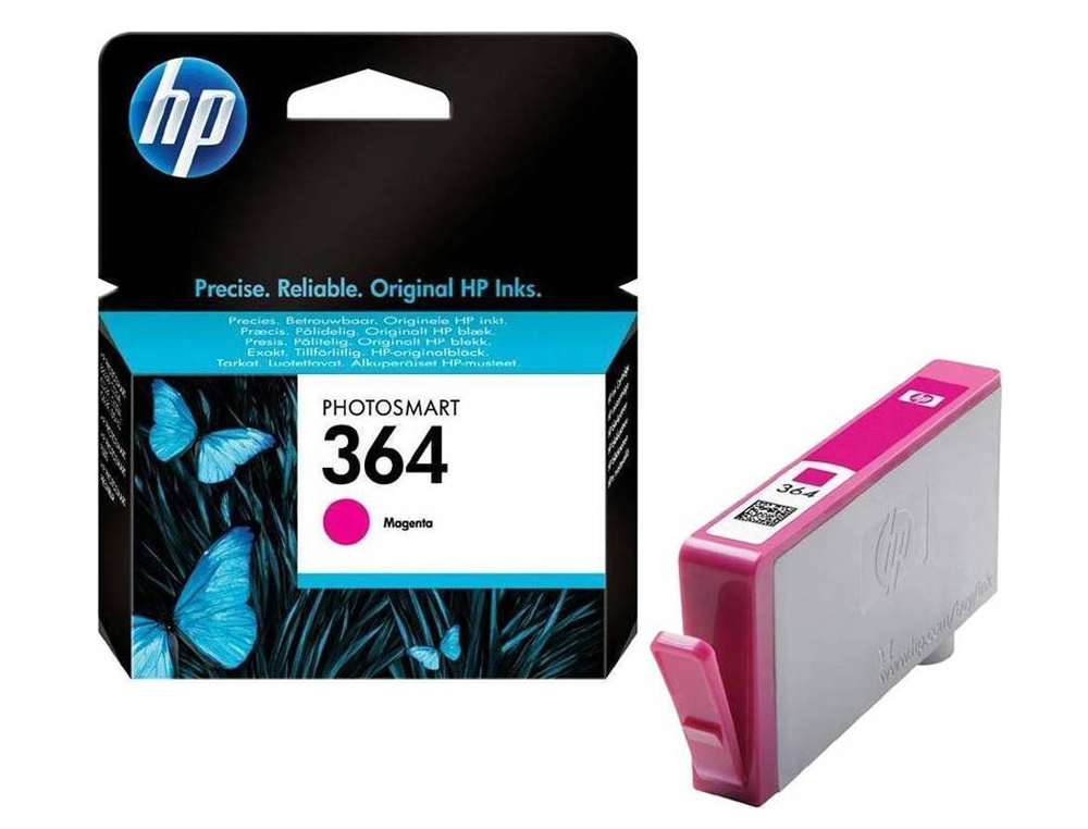 CARTOUCHE HP 364 JET D'ENCRE CB319EE COULEUR MAGENTA 300P