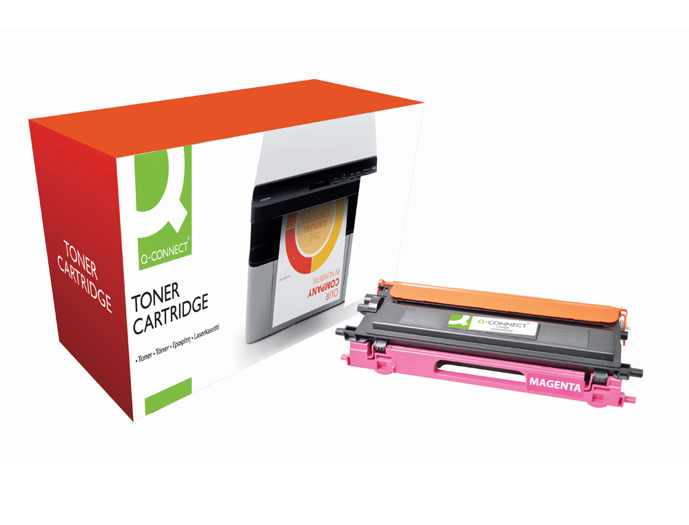 TONER LASER Q-CONNECT COMPATIBLE IMPRIMANTES BROTHER TN135M COULEUR MAGENTA HAUTE CAPACIT 4000P