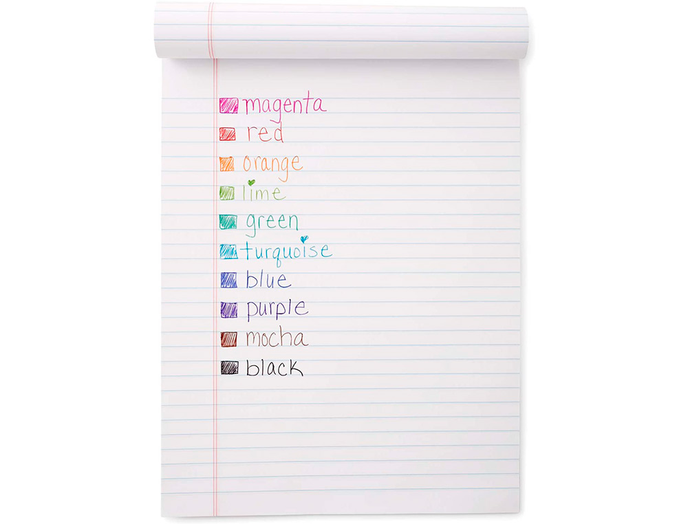 STYLO-BILLE PAPER MATE INKJOY 100 CRITURE MOYENNE 0.7MM ULTRA DOUCE CORPS TRIANGULAIRE RSISTE BAVURES COLORIS BLEU