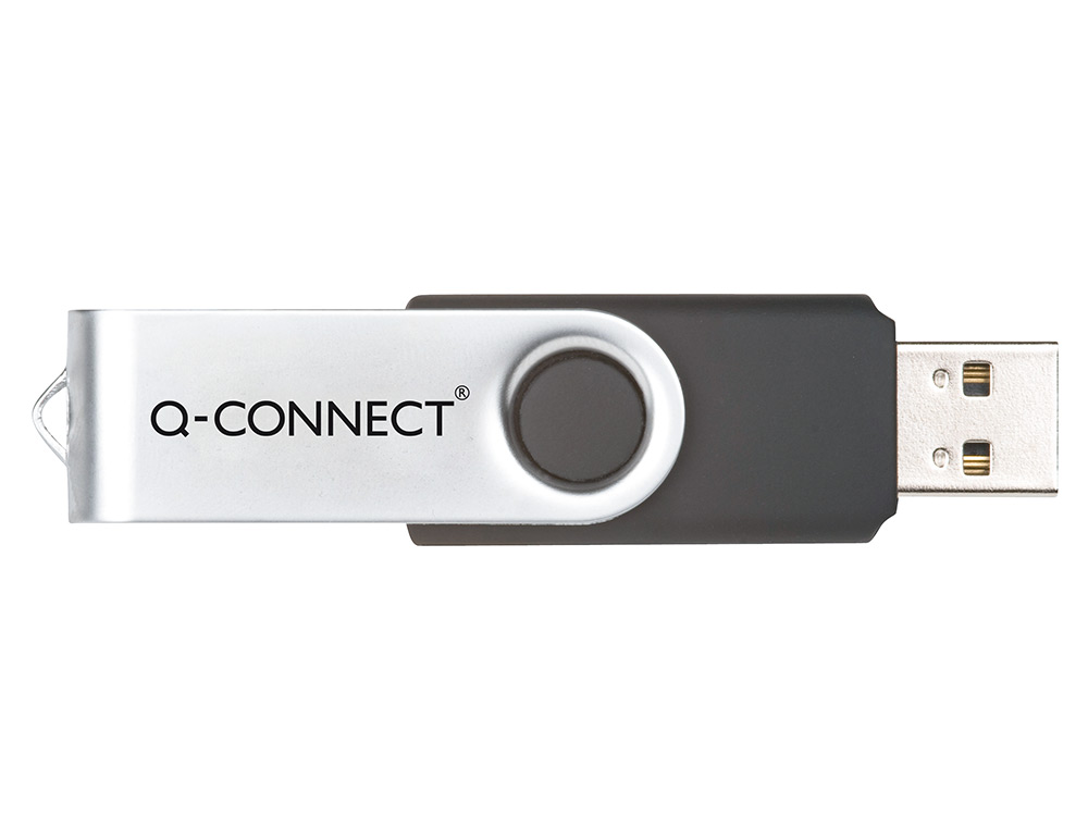 CL USB Q-CONNECT 2.0 64GB VITESSE LECTURE 18MB/S CRITURE 12MB/S CAPUCHON ROTATIF
