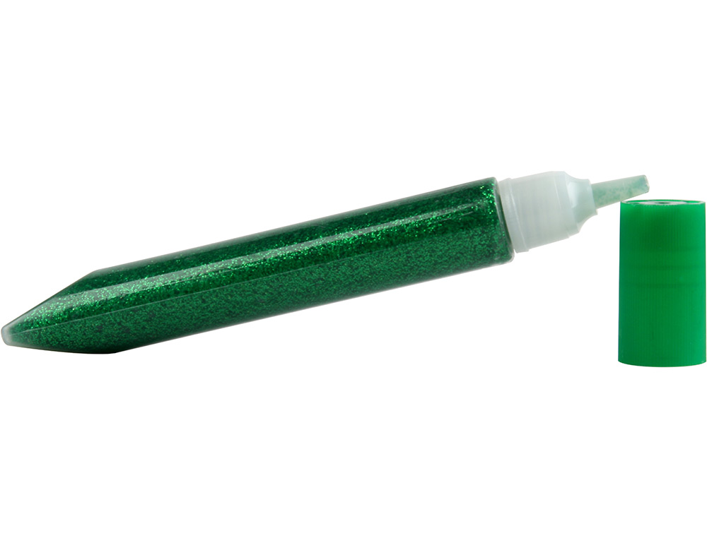 COLLE PAILLETÉE LIDERPAPEL COLORIS ASSORTIS MÉTALLISÉS BLISTER 6 UNITÉS 10G
