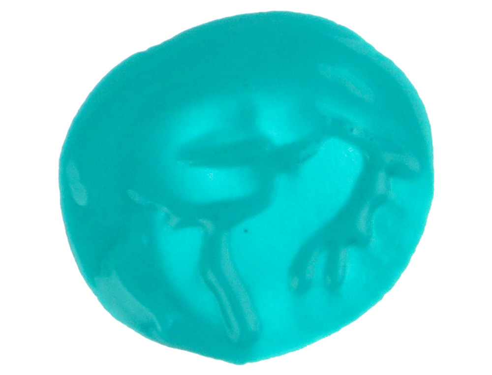 GOUACHE SCOLAIRE LIDERPAPEL LIQUIDE LAVABLE FERMETURE SÉCURITÉ BRILLANTE COLORIS TURQUOISE FLACON 500ML