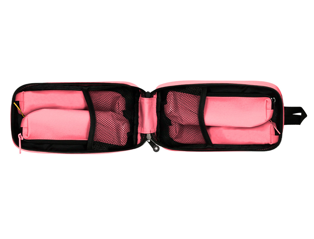 TROUSSE OVALE ANTARTIK AVEC 4 COMPARTIMENTS 230 X 50 X 120  MM CORAIL