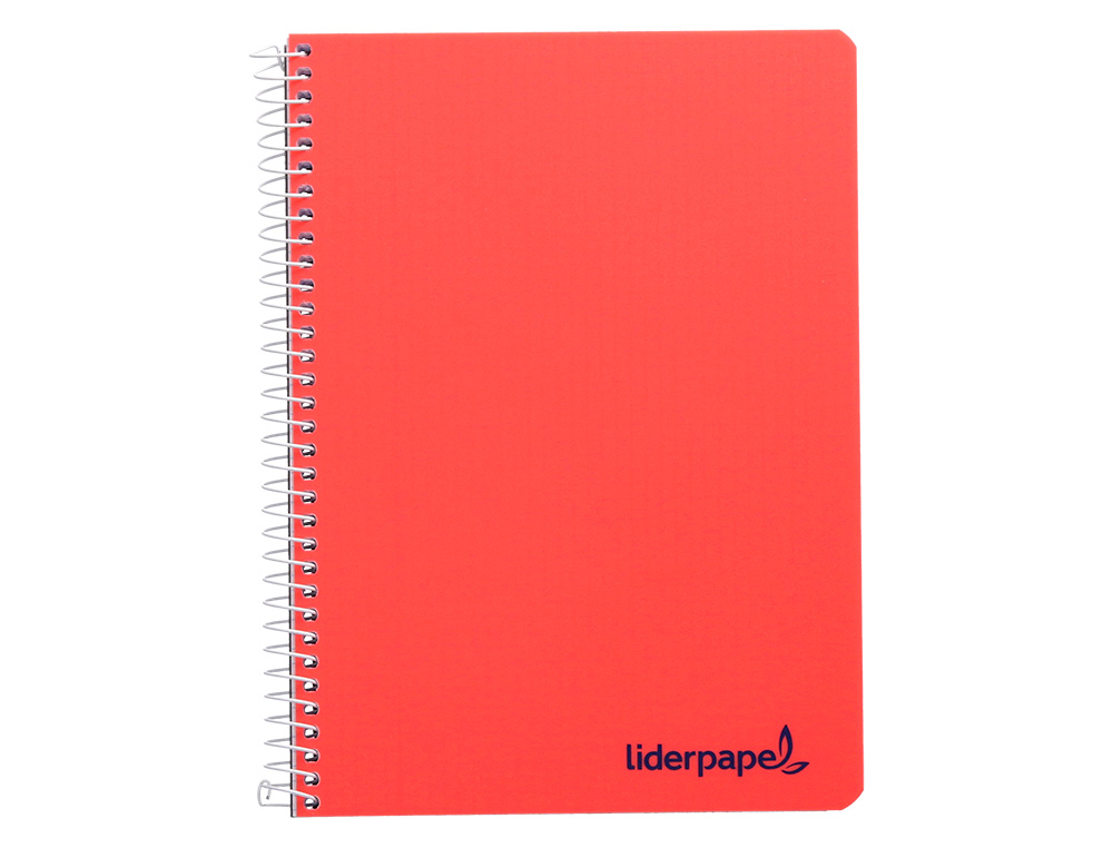 CAHIER SPIRALE LIDERPAPEL A5 MICRO WONDER 80 PAGES 90G 5X5MM 4 TROUS 5 BANDES COLORIS ASSORTIS
