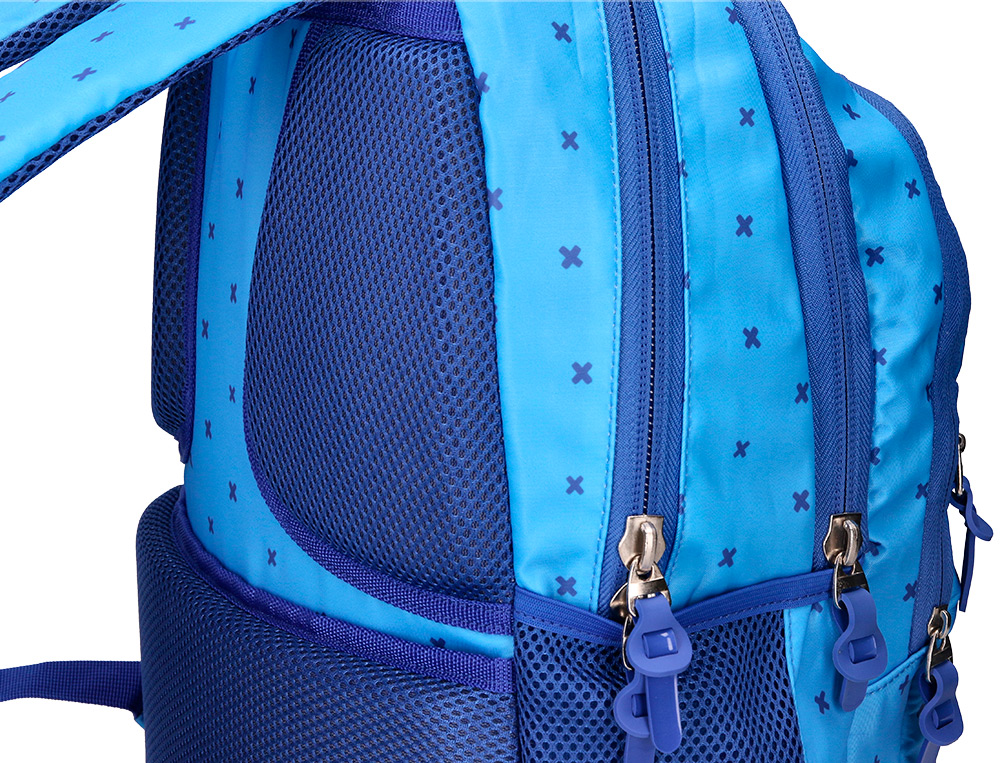 SAC A DOS LIDERPAPEL SCOLAIRE 450X145X300MM COLORIS BLEU
