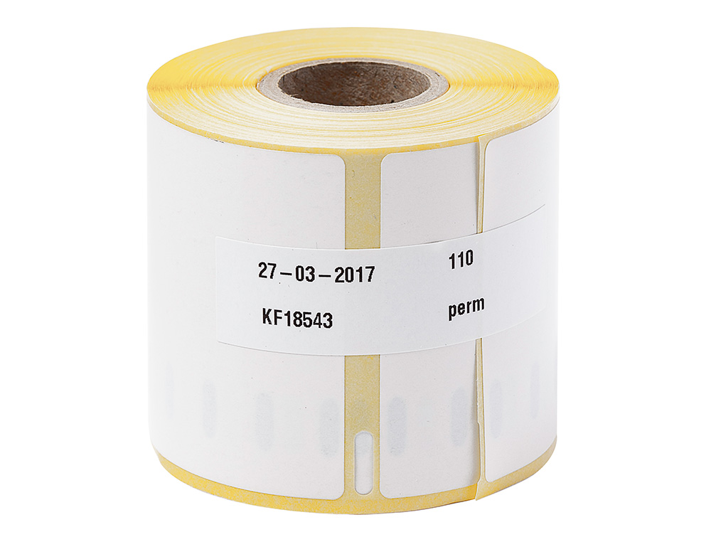 ÉTIQUETTE ADHÉSIVE Q-CONNECT 59X190MM COMPATIBLE DYMO 99019 BOÎTE 110 UNITÉS