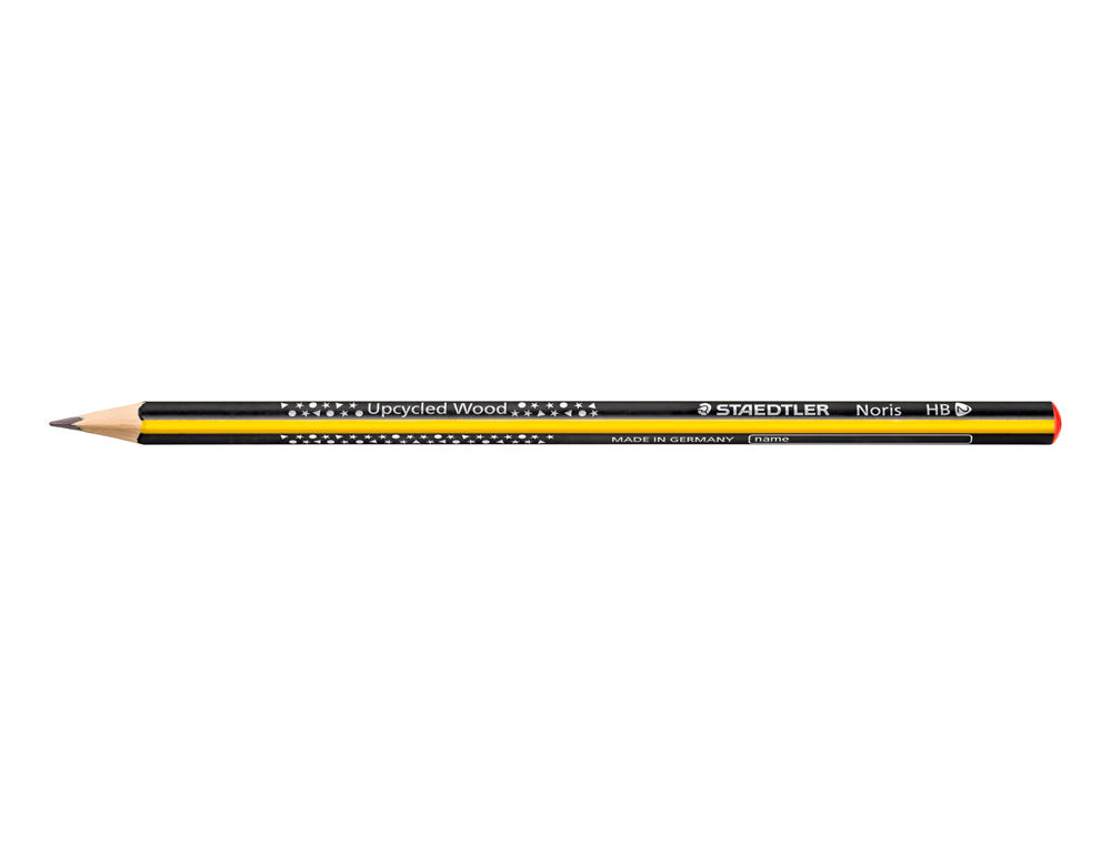 CRAYON GRAPHITE STAEDTLER NORIS ECO 183 WOPEX HB CORPS TRIANGULAIRE MINE RÉSISTANTE ÉTUI 12 UNITÉS BOITE DE 12