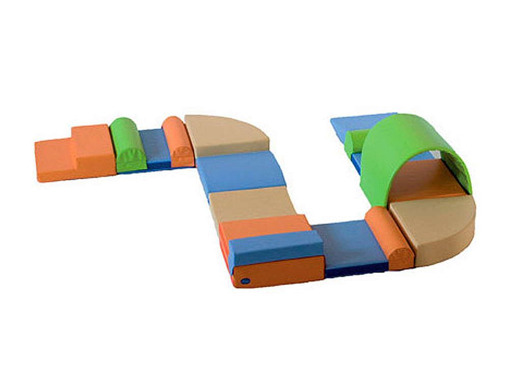 ENSEMBLE PSYCHOMOTRICIT•É 25 SUMO DIDACTIC MULTICOLORE 250X200X15CM