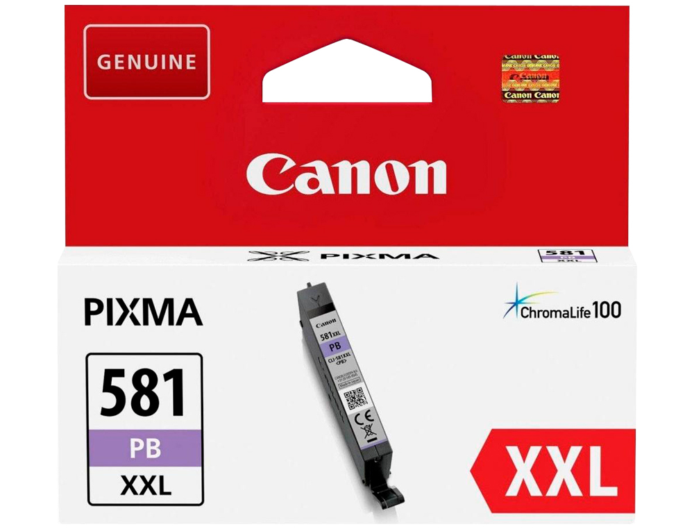 CARTOUCHE CANON JET D'ENCRE 581 XXL TS9550/TS705 COULEUR BLEU PHOTO