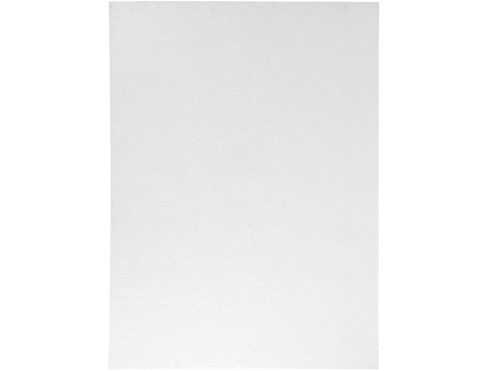 PLAQUE MOUSSE LIDERPAPEL TEXTURE SERVIETTE 50X70CM 60G/M2 ÉPAISSEUR 2MM UNICOLORE BLANC