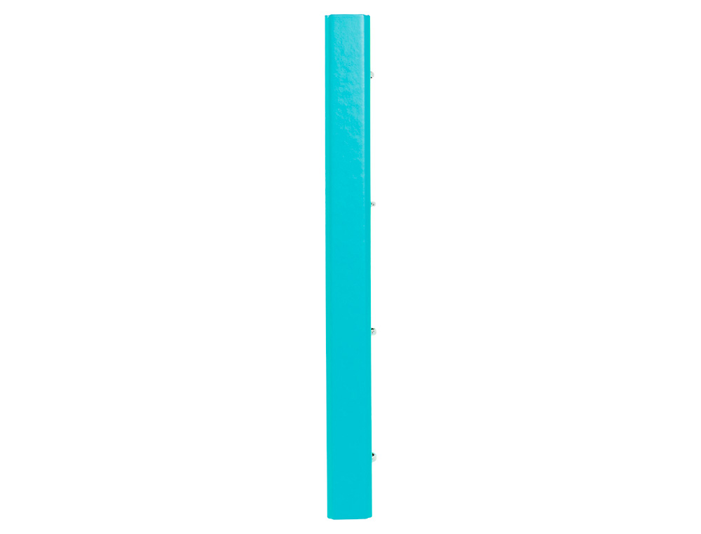 CLASSEUR ANTARTIK 4 ANNEAUX RONDS 25MM A4 CARTON REMBORDÉ FEUILLETS MOBILES QUADRILLAGE 5MM COLORIS TURQUOISE