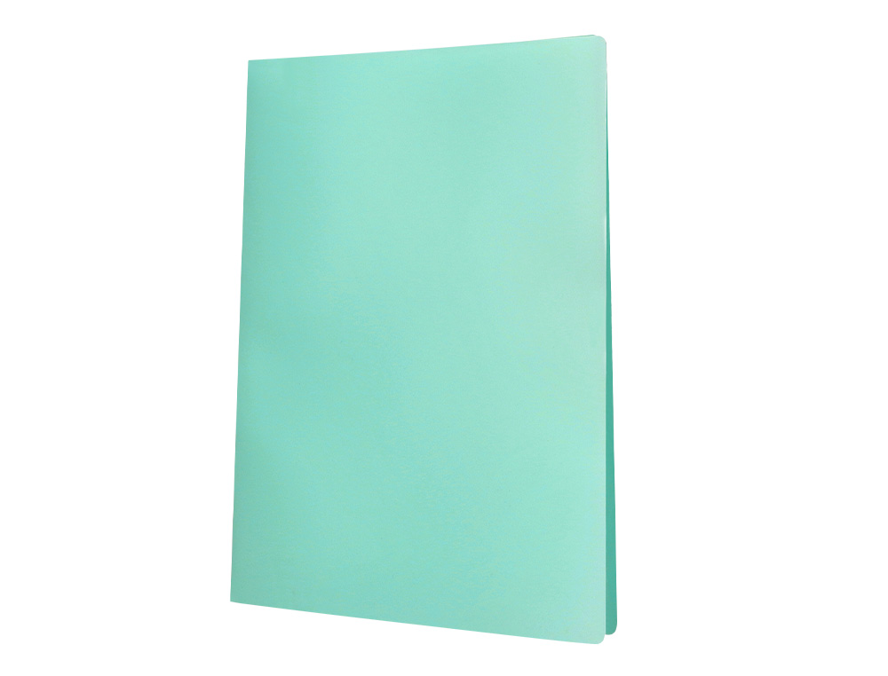 PROTEGE-DOCUMENTS LIDERPAPEL POLYPROPYLENE COUVERTURE FLEXIBLE 20 POCHETTES FIXES A4 210X297MM VERT POMME