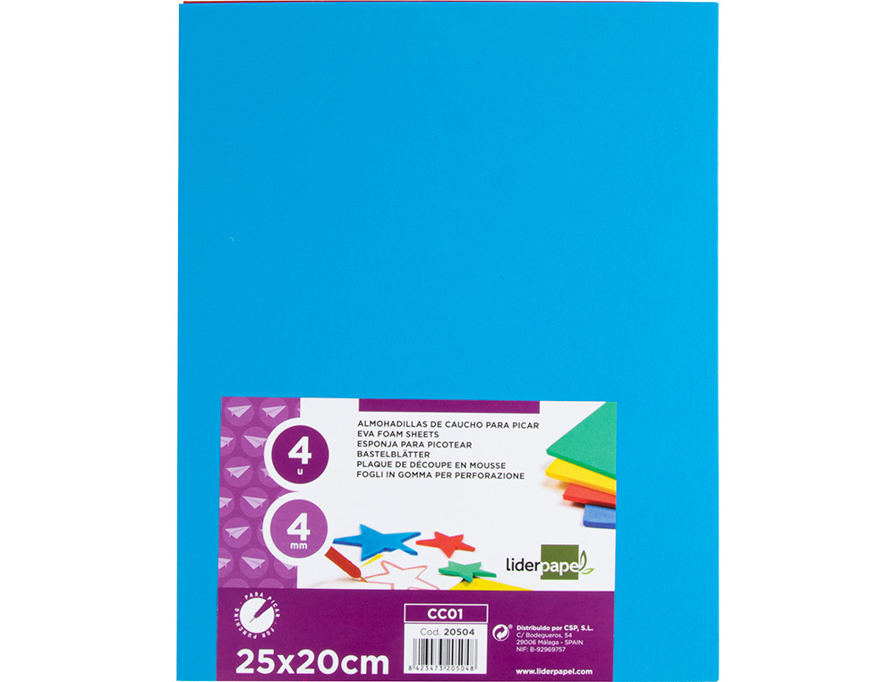 PLANCHE EN CAOUTCHOUC 4 COULEURS UTILISATION SCOLAIRE TRAVAUX MANUELS