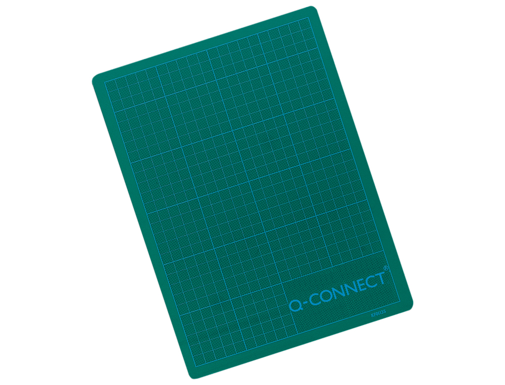 PLAQUE COUPE Q-CONNECT PVC ÉPAISSEUR 3MM 300X450MM A3 COLORIS VERT