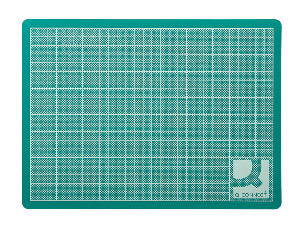 PLAQUE COUPE Q-CONNECT PVC ÉPAISSEUR 3MM 300X450MM A3 COLORIS VERT