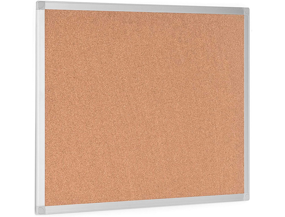 TABLEAU LIGE Q-CONNECT MURAL CADRE ALUMINIUM RSISTANCE HUMIDIT ACCESSOIRES FIXATION MUR 1MM PAISSEUR 90X60CM