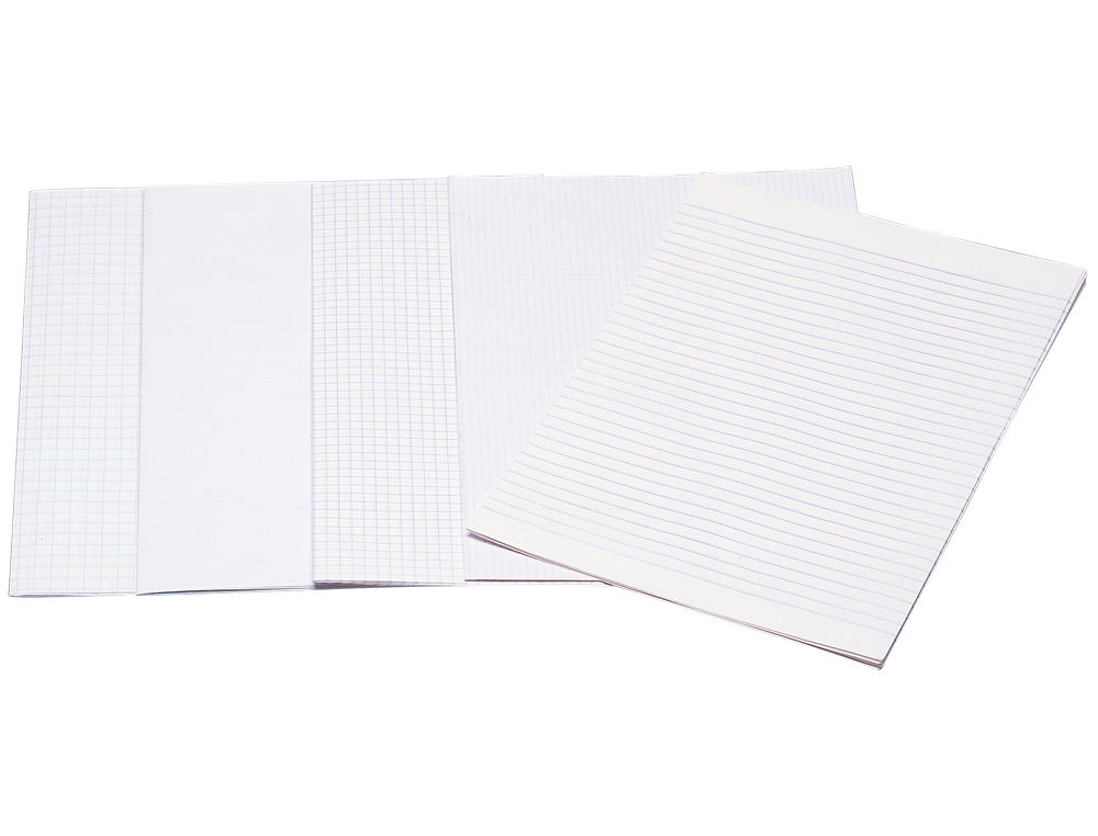 PAPIER ÉCRITURE LIDERPAPEL 31X42.8CM OUVERT COPIE DOUBLE 60G/M2 HORIZONTAL COLORIS BLANC PAQUET 250F