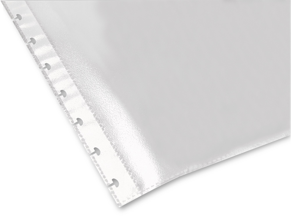 POCHETTE LIDERPAPEL POLYPROPYLNE RECHARGE PROTGE-DOCUMENTS A4 210X297MM 70 MICRONS LOT 10 UNITS