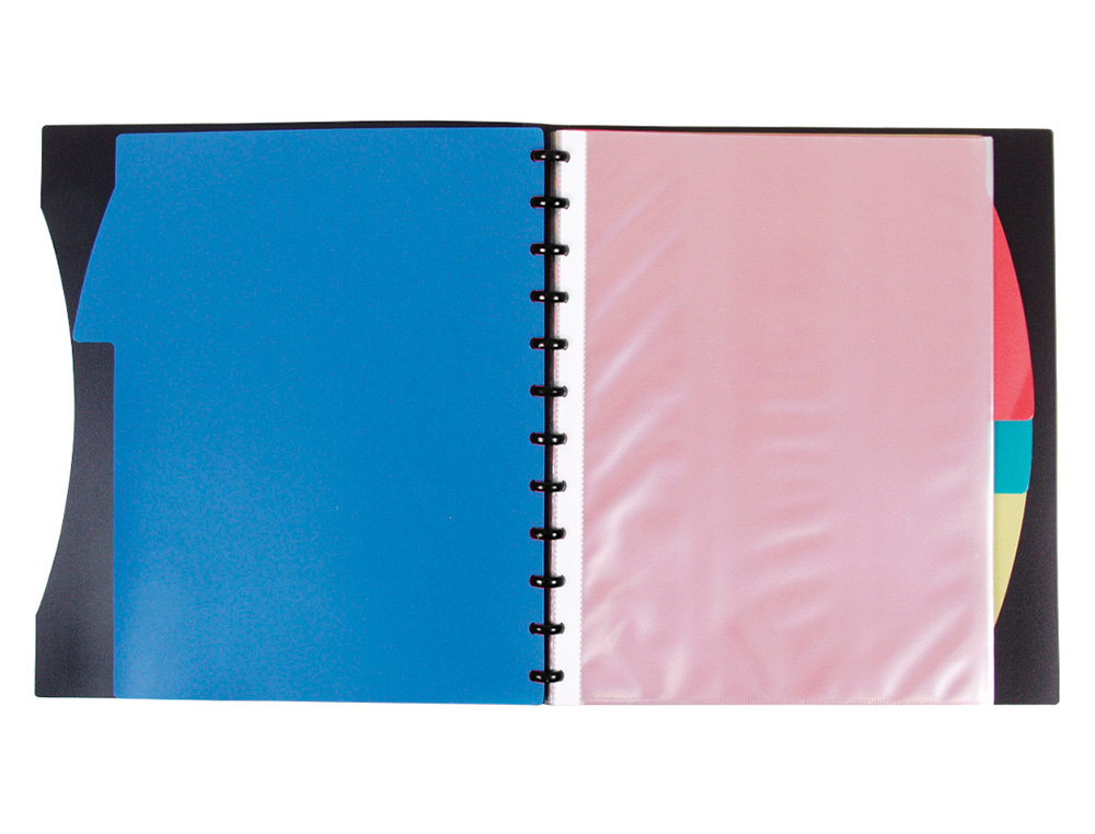 POCHETTE LIDERPAPEL POLYPROPYLNE RECHARGE PROTGE-DOCUMENTS A4 210X297MM 70 MICRONS LOT 10 UNITS
