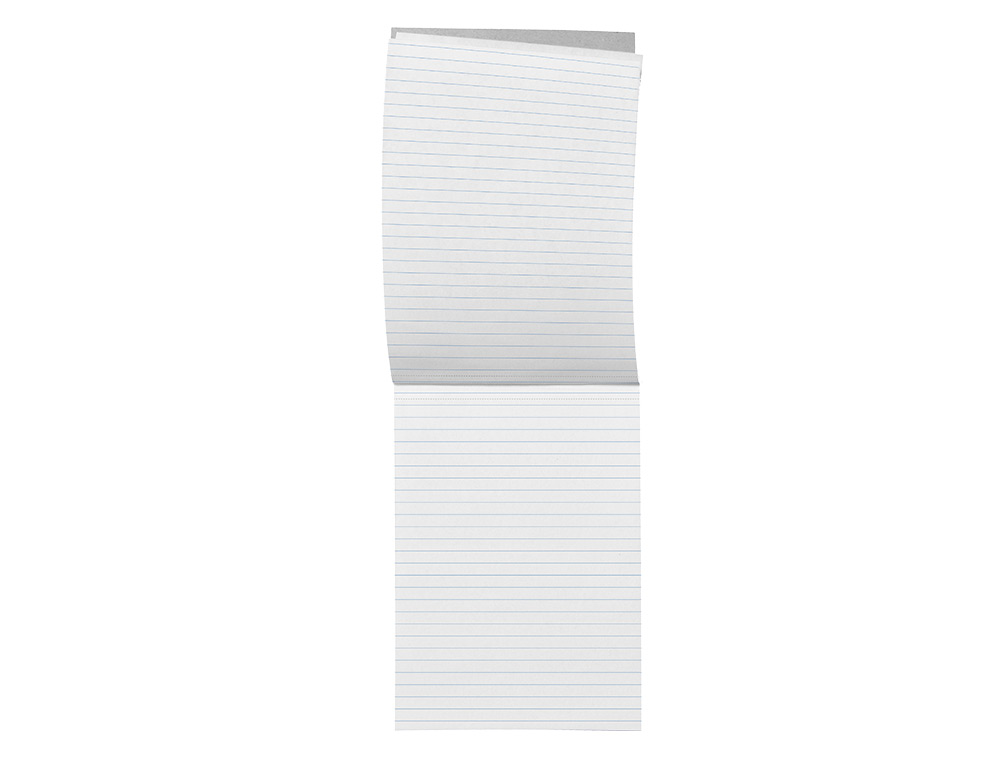 BLOC NOTES LIDERPAPEL PERFOR LIGN A5 210X148MM PAYSAGE COUVERTURE CARTON IMPRIM 250G/M2 80F 60G/M2