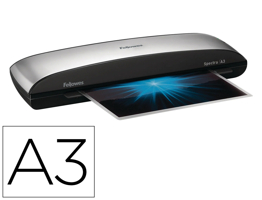 PLASTIFIEUSE FELLOWES SPECTRA A3 DE 80 A 125 MICRONS