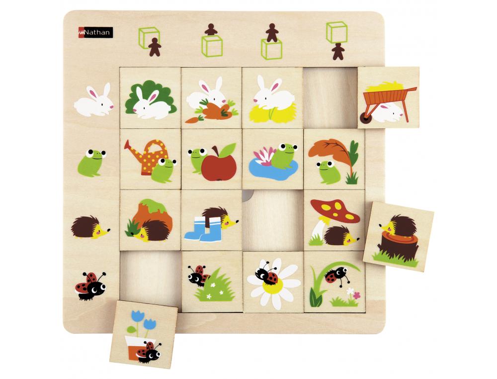 PUZZLE LUDITAB NATHAN REPERAGE DANS L'ESPACE
