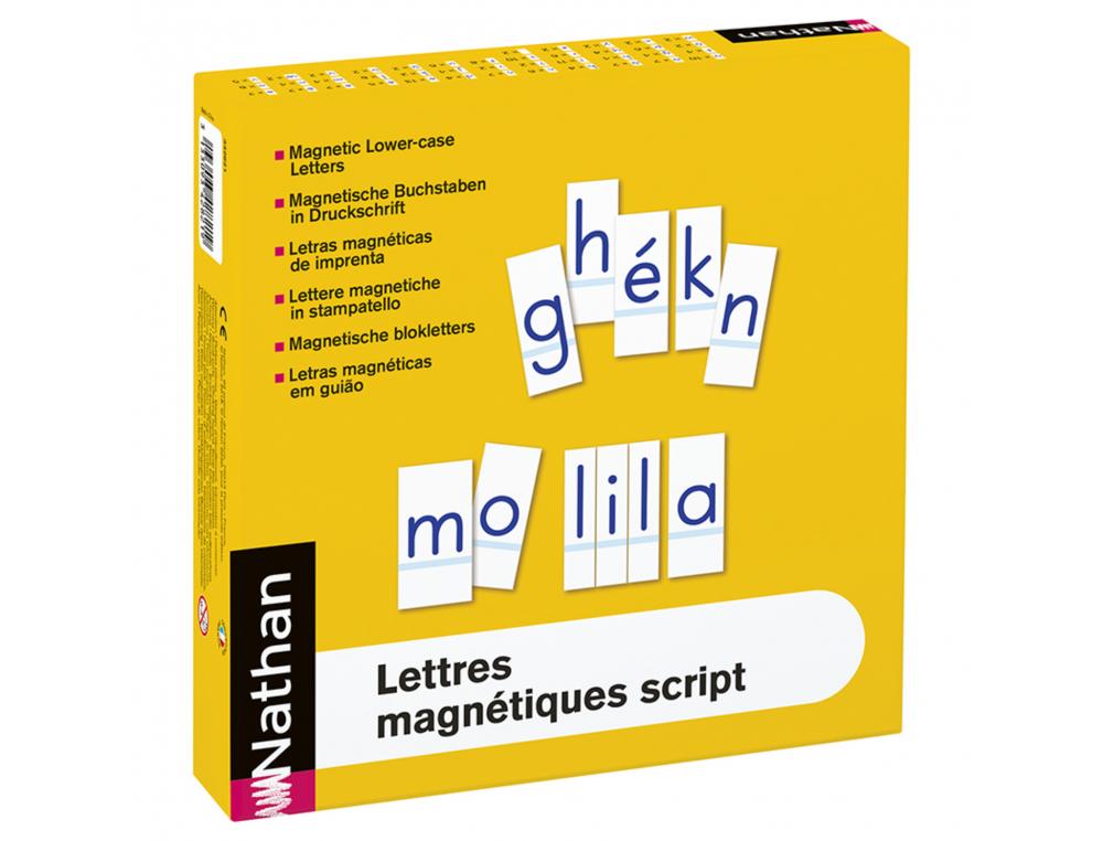 LETTRES MAGNETIQUES NATHAN SCRIPT