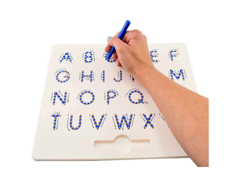 PLANCHES A BILLES LETTRES LAP APPRENDRE A TENIR UN STYLO 1  TABLEAU MAGNETIQUE 1 CRAYON   AIMANTE