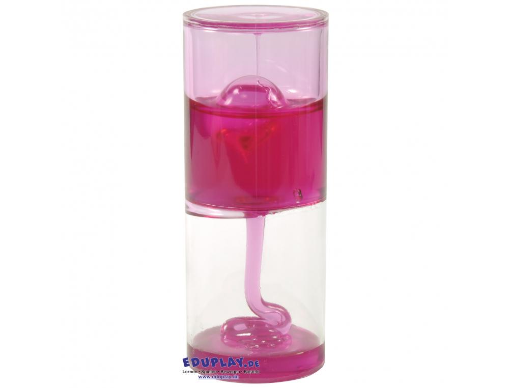 SABLIER LIQUIDE EDUPLAY SABLIER DOME DE LAVE LIQUIDE  GELATINEUX ROSE DURATION 7    MINUTES COLORIS ALEATOIRE