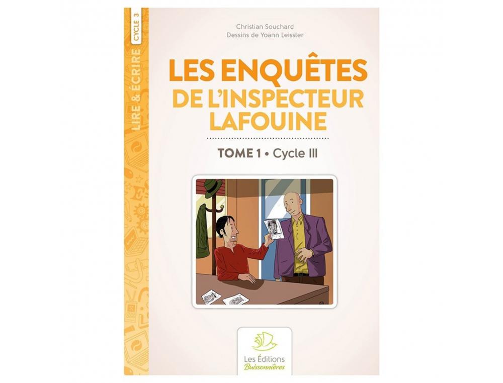 FICHIERS DE LECTURE BUISSONNIERES LES ENQUETES DE L'INSPECTEUR LAFOUINE VOLUME  1 100 PAGES