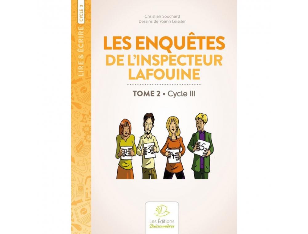 FICHIERS DE LECTURE BUISSONNIERES LES ENQUETES DE L'INSPECTEUR LAFOUINE VOLUME  2 80 PAGES