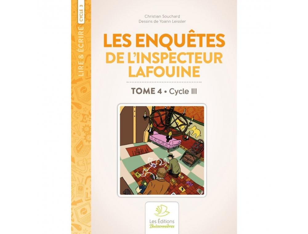 FICHIERS DE LECTURE BUISSONNIERES LES ENQUETES DE L'INSPECTEUR LAFOUINE VOLUME  4 190 PAGES