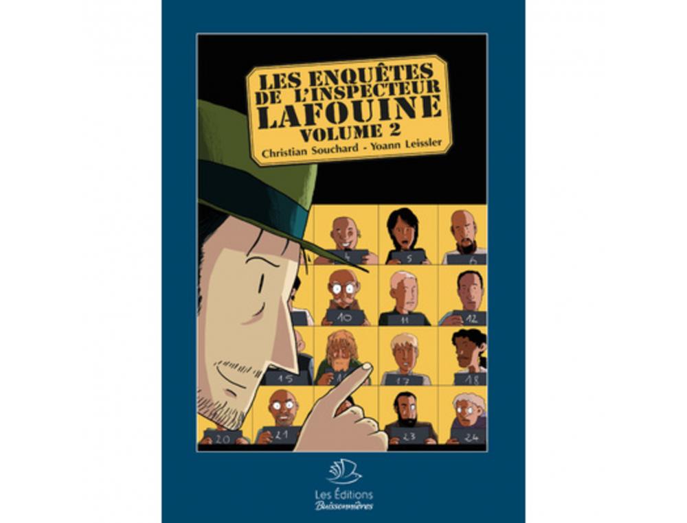 FICHIERS DE LECTURE BUISSONNIERES BD LES ENQUETES DE L'INSPECTEUR LAFOUINE TOME 2 48 PAGES