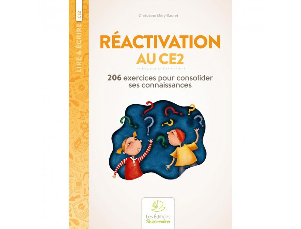 FICHIERS REACTIVATION AU CE2 BUISSONNIERES 206 EXERCICES   VARIES 120 PAGES